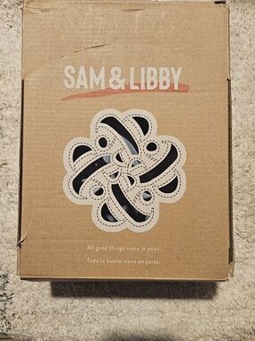 SAM & LIBBY Box with Decorative Cutout - Brown Cardboard